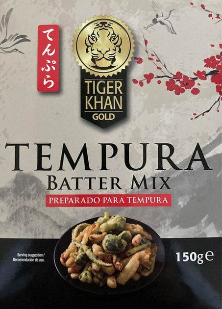 Мука темпура Tiger Khan Tempura Batter Mix 150 г (8436042306848 ...