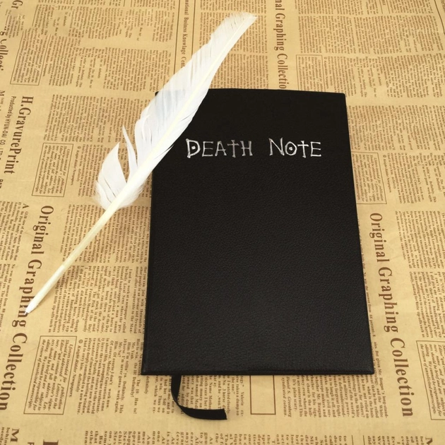 Дневник (блокнот) из аниме Тетрадь Смерти Death Note с пером Black - изображение 7