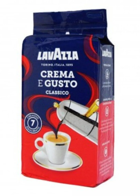 Купить Кофе Lavazza Crema e Gusto молотый 250гр – ROZETKA. Выгодная ...