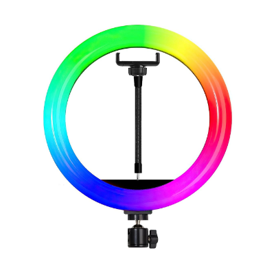 Кольцевая лампа для селфи MJ-33 (33см) RGB LED - изображение 4