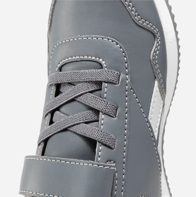 Buty sportowe chłopięce na rzepy Reebok Royal Cl Jog 100074581 34 Szare (1200143121795) - obraz 8
