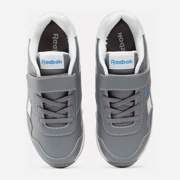 Buty sportowe chłopięce na rzepy Reebok Royal Cl Jog 100074581 31 Szare (1200143121641) - obraz 5