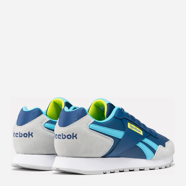 Підліткові шкіряні кросівки для хлопчика Reebok Royal Glide 100074628 37 Сині (1200143136461) - зображення 3