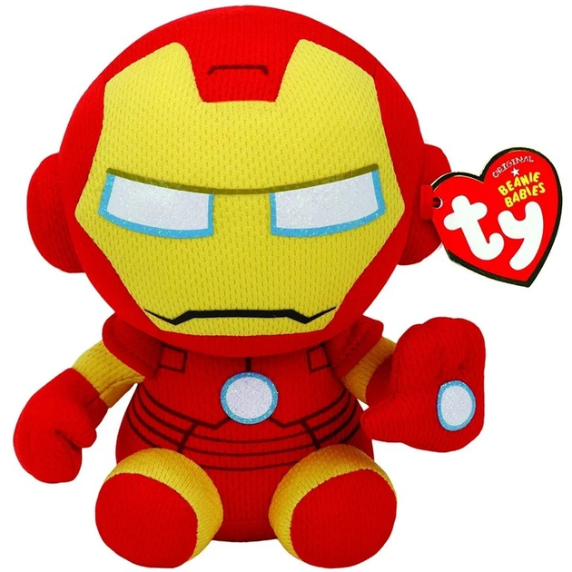 Maskotka Meteor Ty Marvel Iron Man 15 cm (0008421411900) - obraz 1