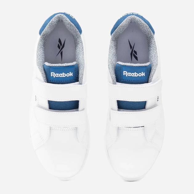 Sneakersy chłopięce na rzepy Reebok Royal Complete C 100075152 28 Białe (1200143259924) - obraz 4