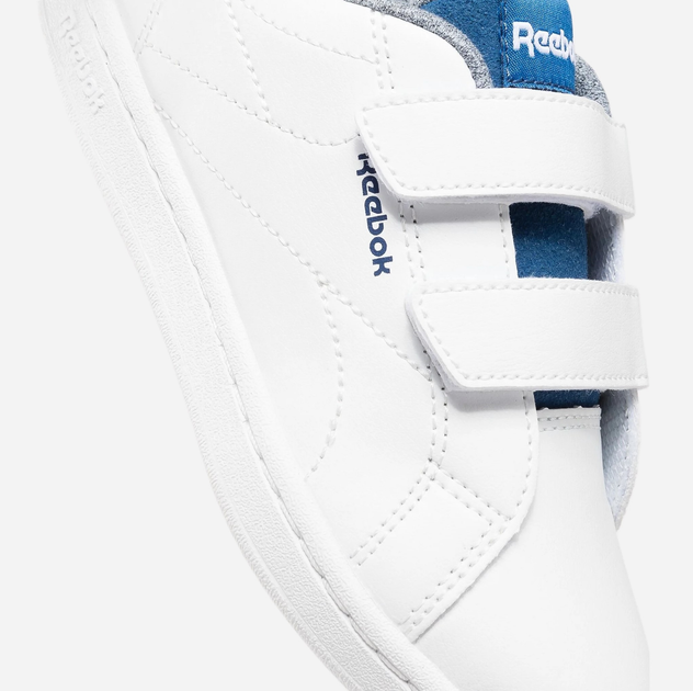 Sneakersy chłopięce na rzepy Reebok Royal Complete C 100075152 28 Białe (1200143259924) - obraz 6