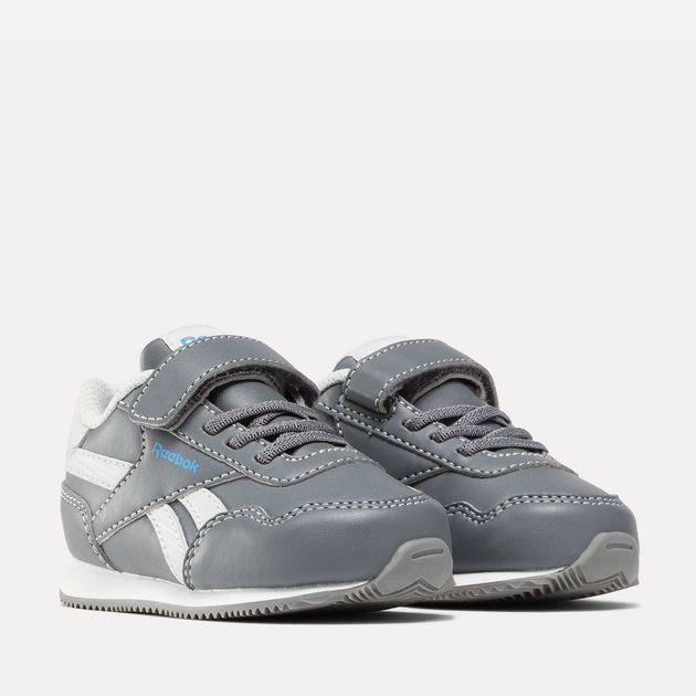 Buty sportowe chłopięce na rzepy Reebok Royal Cl Jog 100075173 26 Szare (1200143261811) - obraz 2