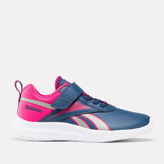 Buty sportowe dziecięce dla dziewczynki na rzepy Reebok Rush Runner 5 100075213 28 Granatowe (1200143267202) - obraz 1