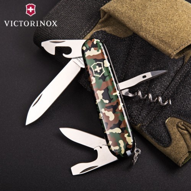 Швейцарский мультиинструмент Victorinox Spartan 91 мм Камуфляж 1.3603.94 - изображение 1