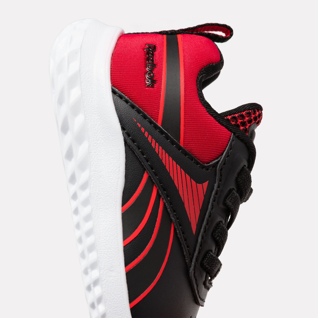Дитячі кросівки для хлопчика Reebok Rush Runner 5 100075216 25 Чорні з червоним (1200143267646) - зображення 6