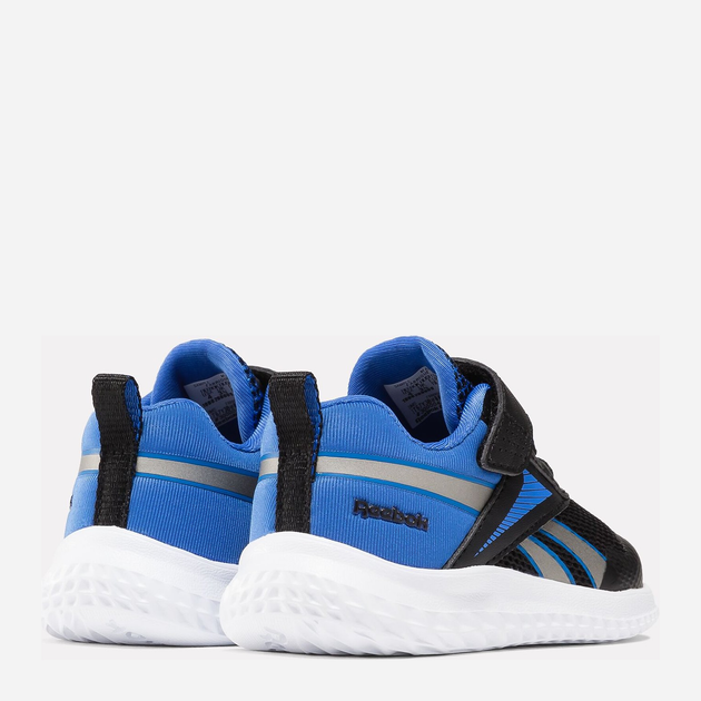 Дитячі кросівки для хлопчика Reebok Rush Runner 5 100075227 23.5 Чорні з синім (1200143269282) - зображення 3