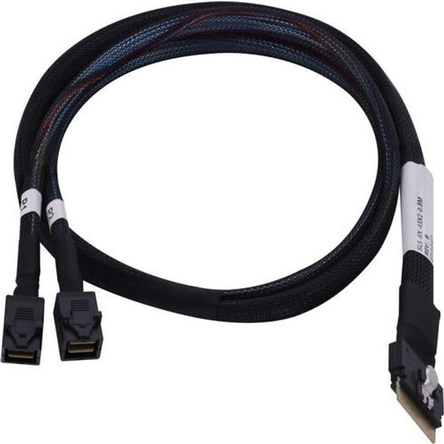 Kabel Microchip Adaptec mini-SAS - mini-SAS 0.8 m (2304900-R) - obraz 1