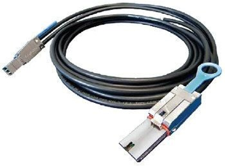 Kabel Microchip Adaptec mini-SAS HD - mini-SAS 2 m Black (2280300-R) - obraz 1