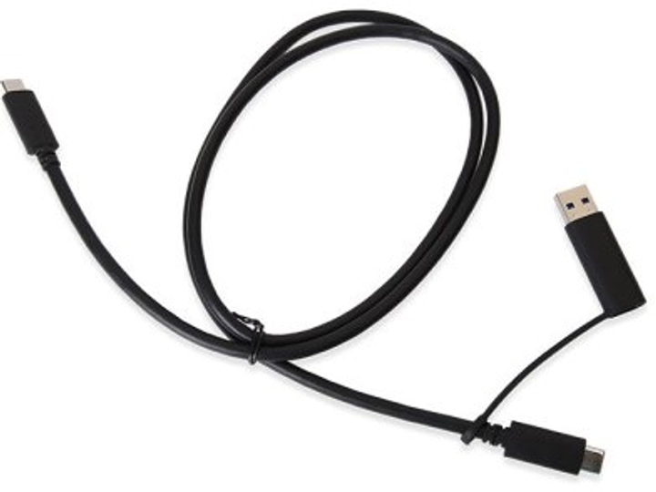 Кабель Wortmann Ag USB Type-C до док-станції Terra Mobile 810 чорний (4039407080137) - зображення 1