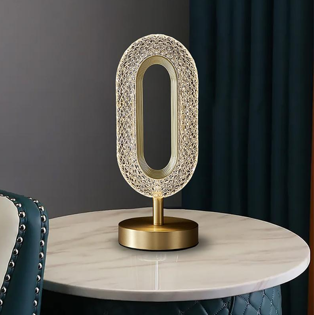 Настільна лампа Нічник імітація кришталю Creatice Table Lamp 14 - зображення 5