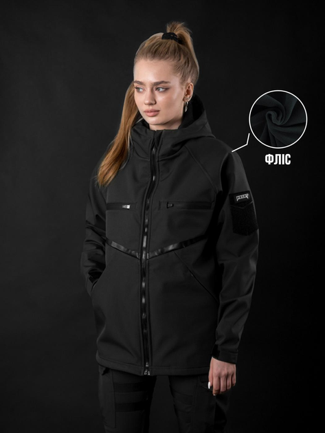 Жіноча куртка BEZET Omega чорний - M - зображення 1