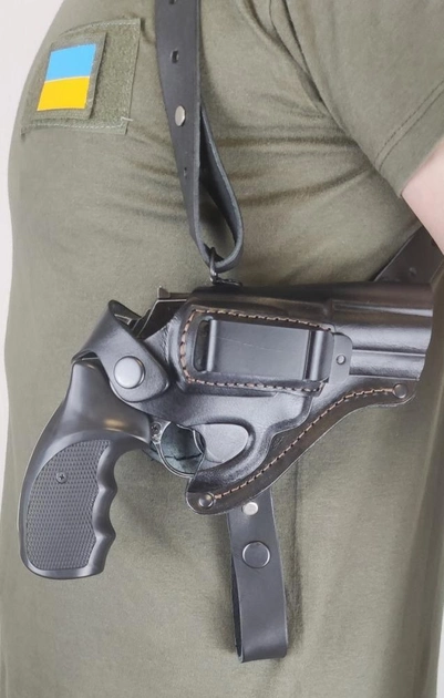 Кобура оперативна револьверна 3" зі скобщю формована - зображення 2