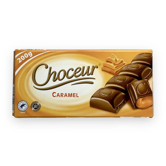 Шоколад молочный CHOCEUR с карамелью caramel 200г – купить в Украине ...