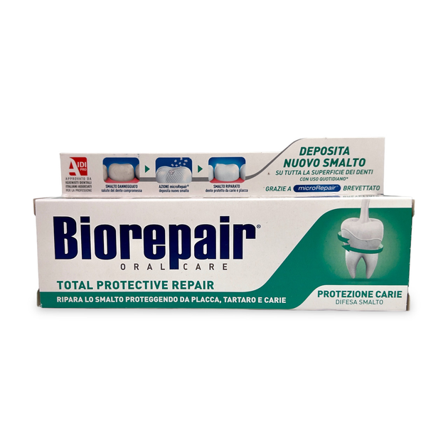 Зубная паста BIOREPAIR тотальная защита total protective repair 75мл ...