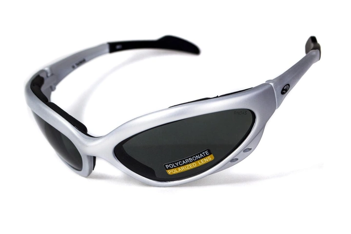 Захисні окуляри з поляризацією Black Rhino Rhinolidz Polarized (gray), сірі - зображення 1