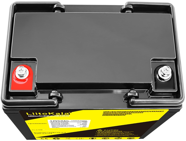 Аккумуляторная батарея LiitoKala LiFePO4 12V 60Ah (YT29746) - изображение 4