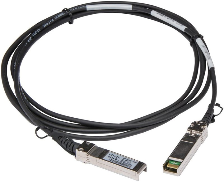 Patchcord optyczny Cisco SFP+ 4 m Black (SFP-H10GB-CU4M) - obraz 1