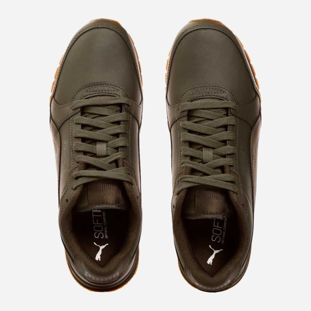 Чоловічі кросівки Puma St Runner V3 L 384855-16 44.5 (10UK) 29 см Темно-зелені (4064536977782) - зображення 4
