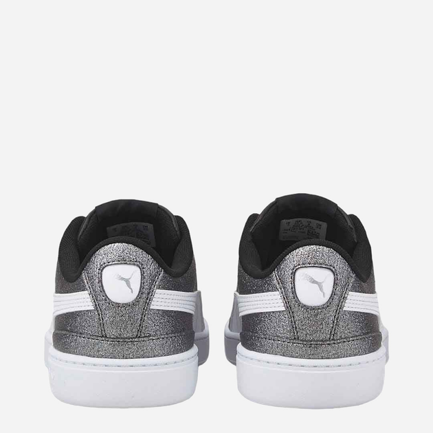 Sneakersy damskie do kostki Puma Vikky V3 Glitz Jr 384701-01 37 (4UK) 23 cm Srebrni (4064535987133) - obraz 3