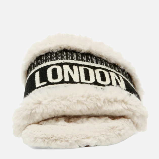 Жіночі шльопанці Steve Madden Knox-FF SM11002576 41 Чорні (8720857227147) - зображення 3