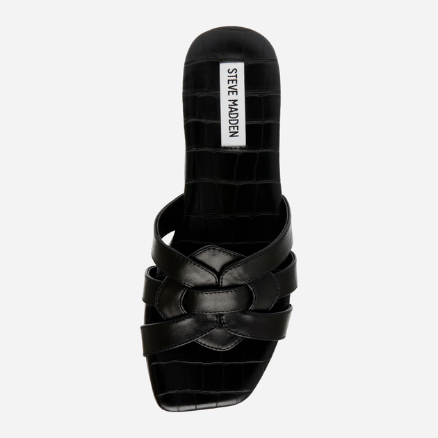Жіночі шльопанці Steve Madden Vcay SM11003010 41 Чорні (8720857361797) - зображення 6