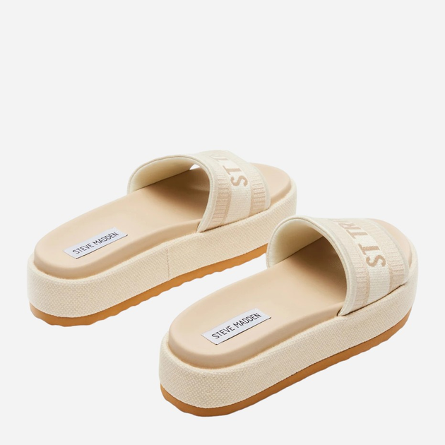 Жіночі шльопанці Steve Madden Knoxley SM11003015 39 Слонова кістка (8720857360790) - зображення 3