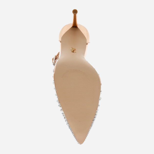 Жіночі босоніжки Steve Madden Ravaged SM11002564 37 Золотисті (8720857094183) - зображення 7