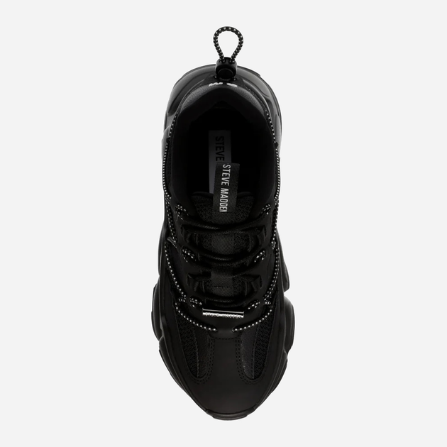 Sneakersy damskie na wysokiej platformie Steve Madden Spectator SM11002961-184 40 Czarne (8720857314816) - obraz 6