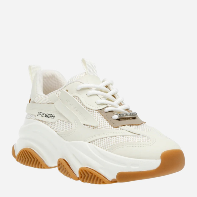 Sneakersy damskie Steve Madden Possession-E SM19000033 40 Biały/Beżowy (8720857125481) - obraz 3