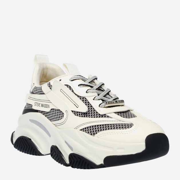 Sneakersy damskie Steve Madden Possession-E SM19000033 41 Czarny/Beżowy (8720857152906) - obraz 3