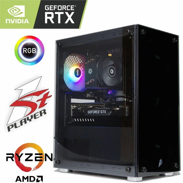Gaming Pc Ryzen 3700x Pcie Velztorm Pilum Gaming Desktop PC (AMD