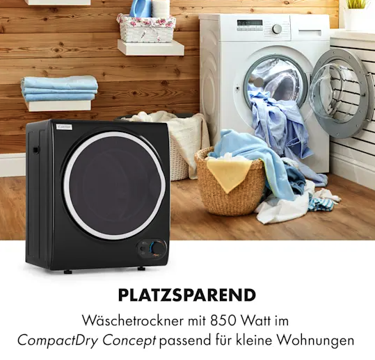 Сушилка для белья Klarstein Jet Set 2500, 850 Вт, 2,5кг, 50 см - изображение 4