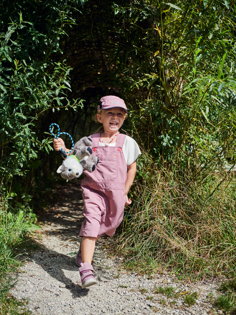 Czapka z daszkiem dziecięca Jack Wolfskin Active Vent Cap K 1910562-2197 One Size Różowa (4064993709933) - obraz 2