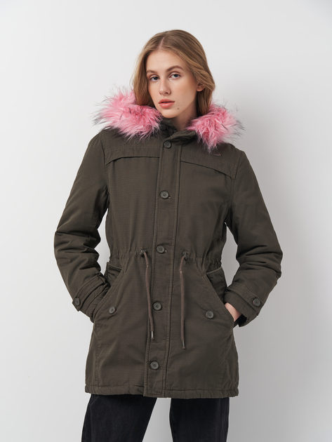 Акція на Куртка демісезонна жіноча Brandit Ladies Franka Ripstop Parka 9431.171-M Зелена від Rozetka