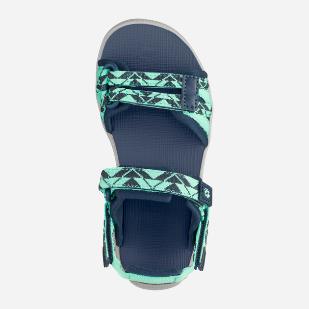 Sandały dziecięce dla dziewczynki Jack Wolfskin 2 In 1 Sandal K 4046421-1226 29 Niebieski/Zielony (4064993187977) - obraz 5