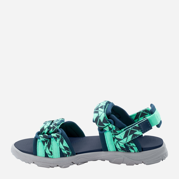 Дитячі спортивні сандалі для дівчинки Jack Wolfskin 2 In 1 Sandal K 4046421-1226 32 Синій/Зелений (4064993188004) - зображення 3