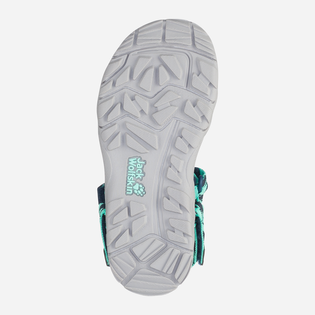 Дитячі спортивні сандалі для дівчинки Jack Wolfskin 2 In 1 Sandal K 4046421-1226 32 Синій/Зелений (4064993188004) - зображення 6