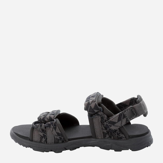 Sandały chłopięce Jack Wolfskin 2 In 1 Sandal K 4046421-6364 29 Ciemno-szare (4064993188127) - obraz 3