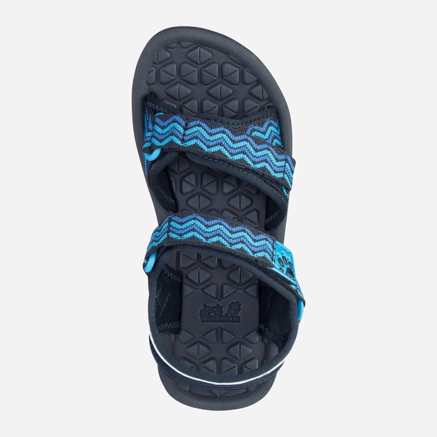 Sandały chłopięce Jack Wolfskin Zulu Vc K 4052971-1183 32 Niebieskie (4064993198706) - obraz 5