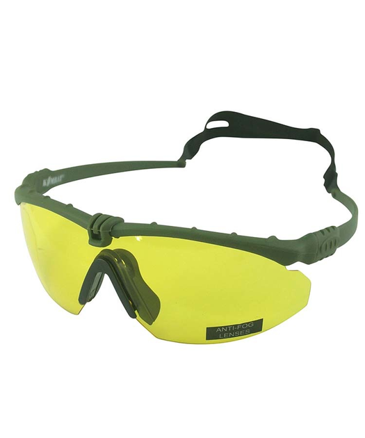 Окуляри тактичні KOMBAT UK Ranger Glasses Yellow Lenses - зображення 1