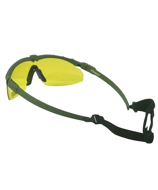 Окуляри тактичні KOMBAT UK Ranger Glasses Yellow Lenses - зображення 2