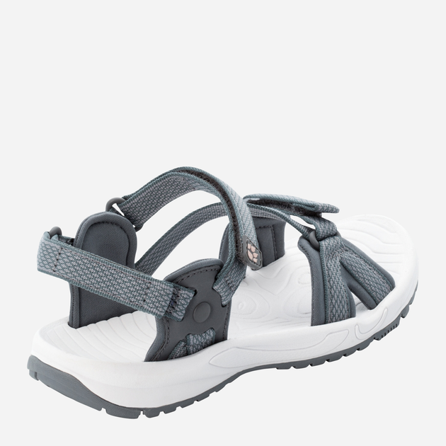 Sandały damskie sportowe Jack Wolfskin Lakewood Ride Sandal W 4019041-1597 42 Szary/Różowy (4064993183498) - obraz 4