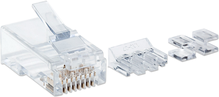 Złącze Intellinet RJ-45 Cat.6a 8P8C Pro Line 80 szt. (766623790550) - obraz 2