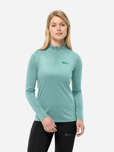 Bluza dresowa damska Jack Wolfskin Sky Thermal Hz W 1808951-4188 M Błękitna (4064993858792) - obraz 1