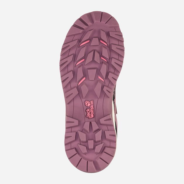 Підліткові трекінгові кросівки для дівчинки Jack Wolfskin Villi Hiker Texapore Low K 4056831-2197 36 Рожеві (4064993728828) - зображення 6